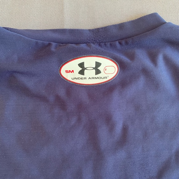 Blue Long Sleeve Underarmour shirt - Picture 8 of 9